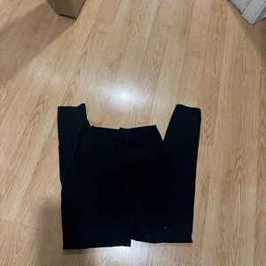 Aerie Cross Black Leggings